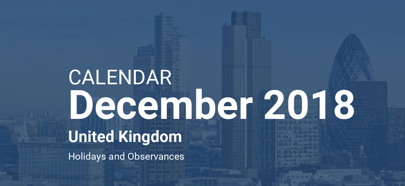 december-2018-calendar-united-kingdom